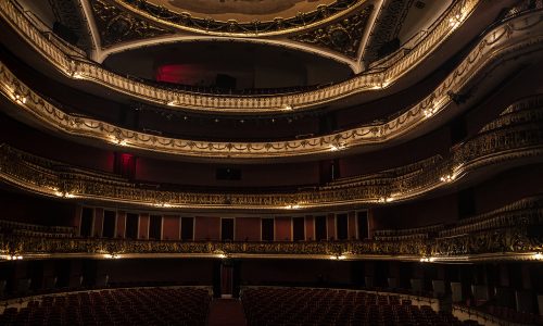 Foto da Sala de Espetáculos do Theatro Municipal